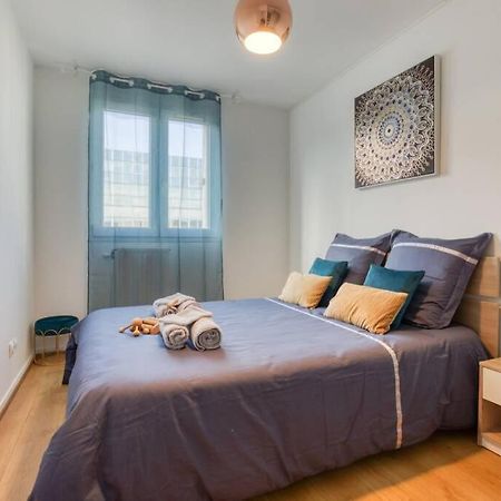 L'Elysee - Easy Check-In - Arrivee Autonome - Place Parking Privative - T2 Surequipe - Wifi - Netflix Leilighet Courcouronnes Eksteriør bilde